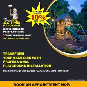 Handyman Services in Clearwater - Playground Installation