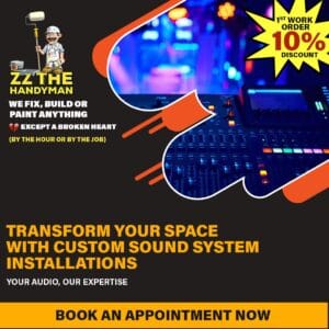 Handyman Services in Albuquerque - Sound System Installation