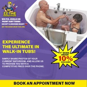 Handyman Services in St George - Walk-in Tubs Installation