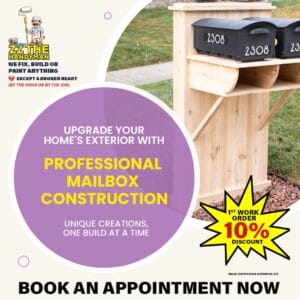 Handyman Services: Mailbox Construction