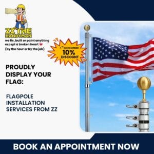 Handyman Services: Flagpole Installation