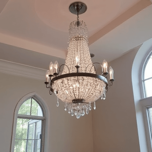 Chandelier Installation